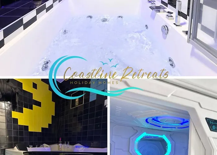 Board Games s - Brought To You By Coastline Retreats - Themed Town Centre s All With Luxury 2 Person Jacuzzi Baths - 5 Mins Walk To The Beach, Netflix, Superfast Wifi